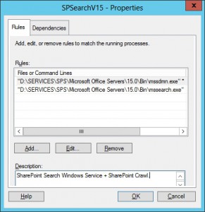 WSRM SharePoint Search V15