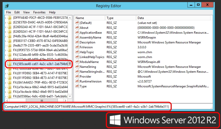 descripción general del administrador de recursos del sistema de Windows