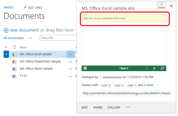 Classified information and mobile devices challenges with SharePoint Office Web Apps AD RMS 03