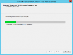 SharePoint 2016 IT Preview – There was an error during installation ...