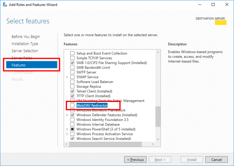 Windows Server 2016 and SharePoint sites “Open with Explorer” mode